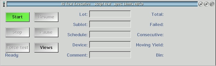 Figure 1: Test Exec UI